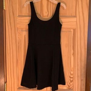 H&M Black Tank Skater Dress  4